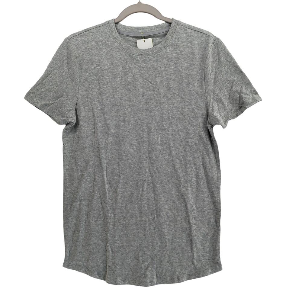 All in Motion Supima Cotton Tshirt S Gray Heather Quick Dry Moisture Wicking Tee